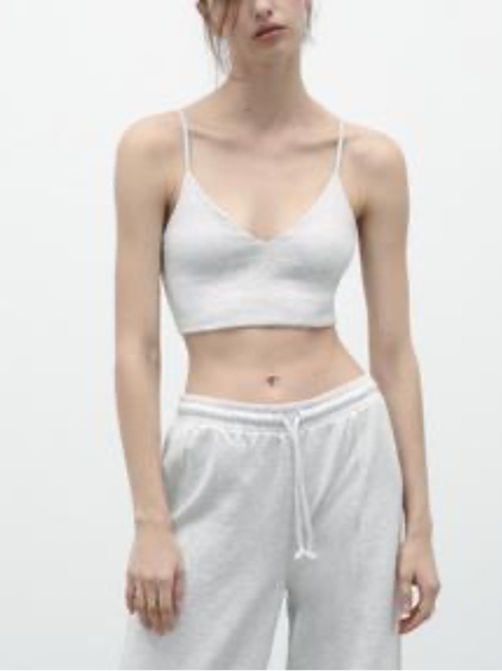 ZARA Crop top bralette